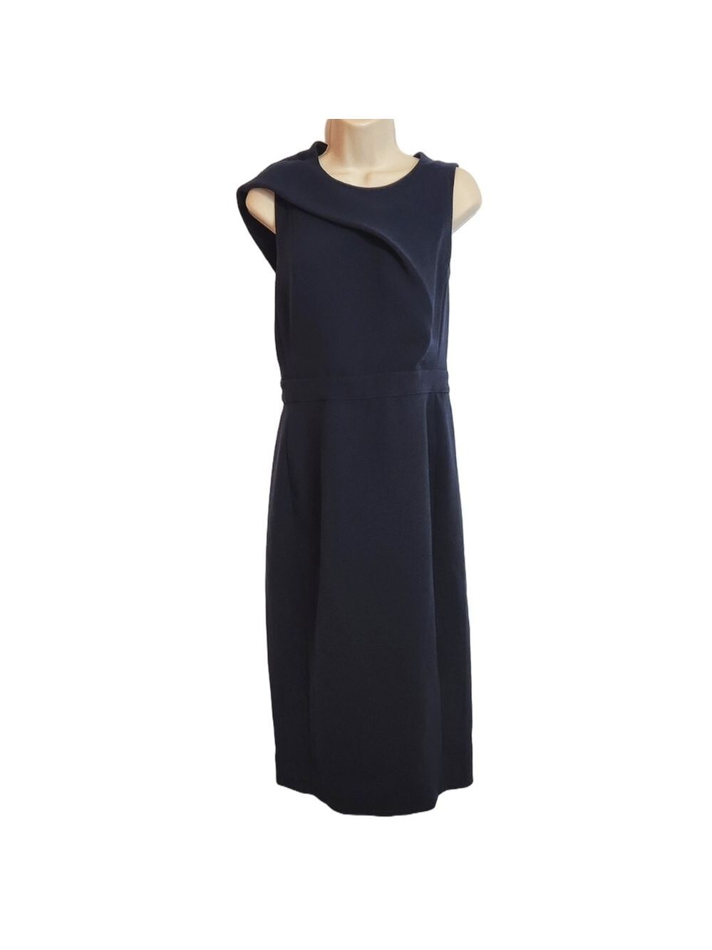 Byron Lars Navy Blue Sheath Dress Size 10